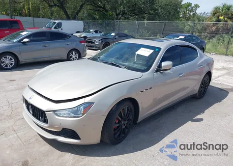 2014 Maserati Ghibli S Q4 из США, поврежденный, VIN ZAM57RTA7E1094398